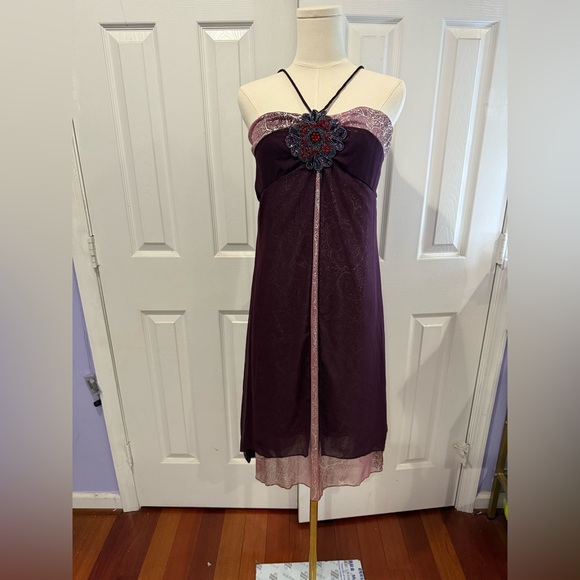 Jean Paul Gaultier Purple and Pink Dress - Picture 1 of 4